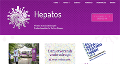 Desktop Screenshot of hepatos.hr