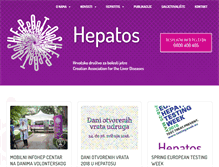 Tablet Screenshot of hepatos.hr